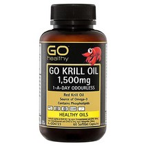뉴질랜드 고헬씨 무취 레드 크릴오일 1500mg 60캡슐