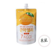 청정원 국산 감귤농축액으로 만든 곤약젤리 150gx8포, 11개