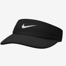 나이키 드라이 핏 에어로빌 여성 골프 바이저, 블랙
