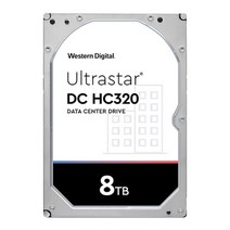 (Western Digital Ultrastar HDD DC HC320 8TB HUS728T8TALE6L4 (3.5HDD/ SATA3/ 7200rpm/ 256MB/ PMR), 단일 저장용량, 단일 모델명/품번