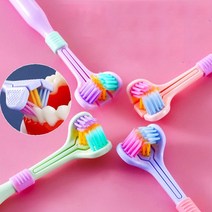 치아 세정기 직수 잇몸 마사지기 구강 수압 칫솔 삼면 소프트 헤어 울트라 파인, 없음