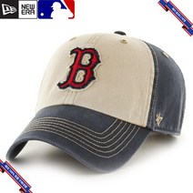 47브랜드 MLB 보스턴 레드삭스 Yosemite Freshman 클린업 캡모자 원사이즈 화이트/네이비 857686