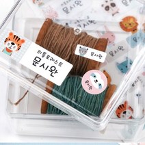 아트박스/디자인아지트 프리미엄네임스티커리틀포레스트, Aset/한글2