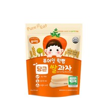 퓨어잇 떡뻥 유기농 쌀과자, 1개, 당근 떡뻥