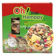 제이펫 햄스터사료 오햄피 1kg (200g x 5개) Spet 각종사은품이 수두룩~~!, 1