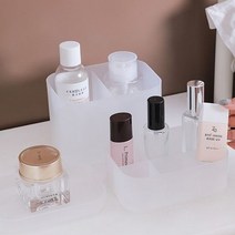 악세사리 메이크업 수납 반투명 화장대 화장품 정리함, 휴먼헬스쿠팡 S 6칸