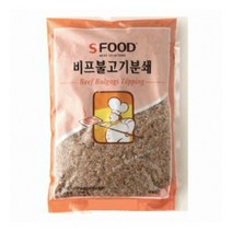 에쓰푸드 비프 불고기분쇄 (1kg), 상세페이지 참조, 상세페이지 참조, 상세페이지 참조