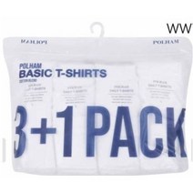 공용 3PACK+1 기본 반팔티 PHD5TR3900 WWW