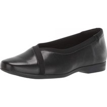 Clarks 여성용 로퍼 블랙. 5.5 109461, 9.5, Black