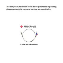 Tqidec-지능형 온도 제어 계기 CH402 멀티 입력 디지털 PID 조절 컨트롤러 열전대, 09 Thermocouple 1