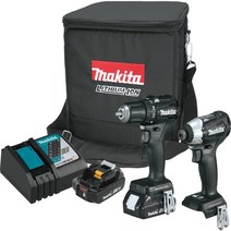 Makita CX200RB 18V 무선 충전 드릴 콤보세트