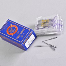 재봉틀바늘 재봉바늘 미싱바늘 DC x 1 JUKI BROTHER 페가수스 재봉 바늘 산업 국산 오버록 재봉틀, [07] Size 16