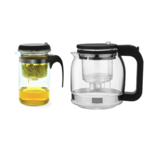 녹차 홍차 유리 티팟 티포트 티메이커 차우리기 500 880ml, 유리 티포트 880ml