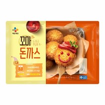 CJ 아이들반찬 어린이반찬 꼬마돈까스 간식용 1.2kg 1세트, 6세트