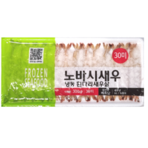 노바시새우 30미 300g 특품, 2봉, 2개