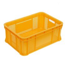 프라스틱 플라스틱바구니 운반상자 모음 다양한 바구니, 23.운반6-2호 노랑