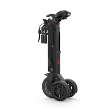 접이식 전기자전거 배달 가성비 바이크 1인용 2인용, 블랙  36V 12.5Ah (약 50km)