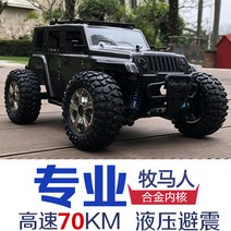 원격 조종 4륜 구동 랭글러 모형 오프로드 RC카 2종, 그레이
