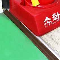 턱받침 경사판 브라운 갈색 방문 발판 경사로 문턱 경사도 받침대 욕실 화장실