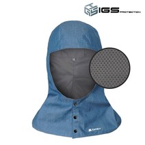 카멜로 여름 신소재 통기 향균 용접두건 용접용품 보호구 두건 AH-2ATB, M, 1개