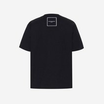 우영미 스퀘어 라벨 티셔츠 블랙 - 22FW Wooyoungmi Square Label T-Shirt Black