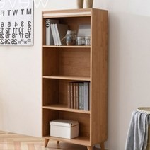공간분리책장 위그 4단 600 거실서재, 메이플