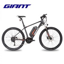 GIANT Giant ATX 1 E  유압식 디스크 브레이크 9단 스마트 산악 전기 자전거, 매트 다크 그레이 27.5X415mm (S, 27.5인치
