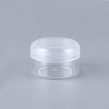 다올마켓 크림공병 10g 20g 30g 반투명캡 PP PS 크림용기 소분통, 반투명캡 크림용기 30g