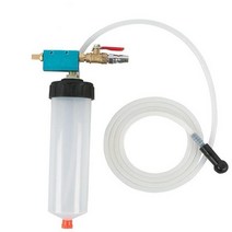 오일 교환 펌프 자동차 브레이크 유체 도구 유압 클러치 블리더 빈 오토바이 용 배수, 하얀, 01 WHITE