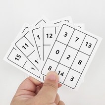 [KC인증]숫자카드(1 15)Number Card(1to15) 교육마술 어린이마술 마술용품 어린이마술도구 마술배우기, 상세페이지 참조, 상세페이지 참조, 상세페이지 참조