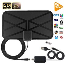 디지털 hdtv 안테나 iindoor 1500 마일 증폭기 신호 부스터 dvb-t2 isdb 위성 접시 수신기 tv 공중, 협력사, 증폭기 포함