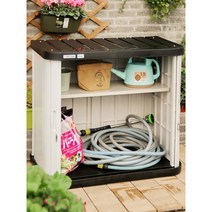 DIY 실외 베란다장 수납함 슬라이드수납함, 1 조각, 더블 레이어 높이 150cm WDL1500V