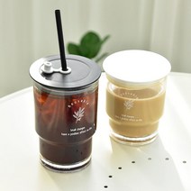 미플래닛 리유저블 보라텀블러 컵, 473ml(화이트), 빨대캡(스카이민트)