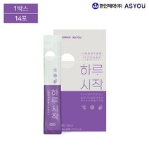 하루시작 20ml x 14포 옥수수수염 호박 포도농축액 비타민C, 280ml, 1개