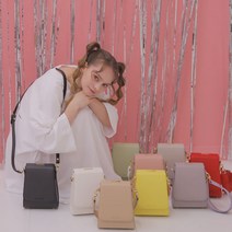 [당일발송] [스트랩2종증정] 바이제이키스 [ROSE] 로제 미니 크로스 백_10colors