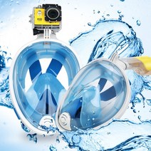 풀페이스 스노쿨링 마스크 ( 성인용 / 아동용 ), 그린