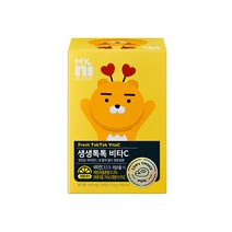 일동제약 마이니 생생톡톡 비타C 츄어블정 수용성비타민 레몬맛 씹어먹는 비타민 자일리톨 HACCP 108정, 1600mgX108정   1개