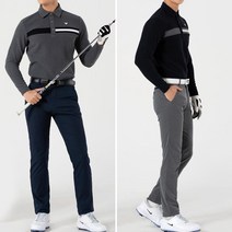 골프 연습장 복장 티 셔츠 골프웨어 상의 긴팔 남자 옷 골프복