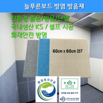 방염 늘푸른보드 흡음재 방음재 600x600 25T, 블루
