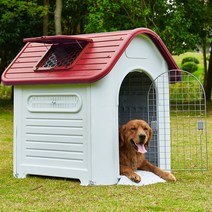 안전문 반려견 하우스 E 레드, 없음