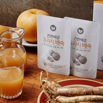 김재식헬스푸드 [김재식헬스푸드] 진한 배즙 국내산 도라지배숙 100ml 30팩 (2박스), 단품없음, 1세트