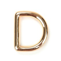 각 파이프 D링 20MM - 골드, 단품, 1개