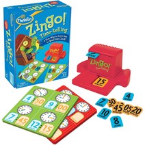 빙고징고 시계보는 법 배우는 타임텔링 보드게임 Zingo Time Telling Game a Fun Way to Learn how to Read the Clock!, 혼합 색상