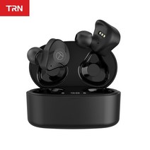 TRN-T300 TWS 블루투스 5.2 진정한 무선 2BA + 1DD 헤드셋 APTX HIFI 이어 버드 스포츠 인 TRN VX E12 MTW, 한개옵션0