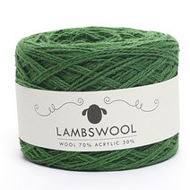 삼남뜨개실 삼남램스울 60g 코바늘실 털실, 134번 램스울 포레스트그린(3합), 1개