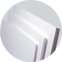 [현진] 원단 백색 보드롱 비접착 600x900mm 2T 10장