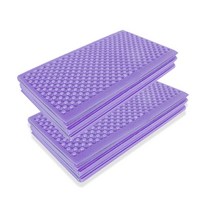 LIvingcodi[리빙코디] 1+1 리빙코디 국내산 2단 접이식 캠핑매트나들이 피크닉 (가방포함+2천원), 06.캠핑매트 블루 2개(가방포함)