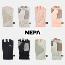 네파 23SS 여성/인기상품/쿨맥스/신축성/발수/하이플로우 W쿨메쉬 반장갑 7J48107, 민트