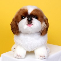 위더펫 강아지 고양이 호랑이 애착 동물 캐릭터 인형, 03.위더펫-시츄