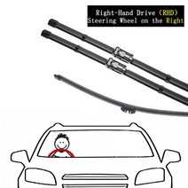 BMW iX3 G08 고무 스트립 리필 전면 후면 와이퍼 블레이드 창 청소 자동 교체 부품 해치백 2 개, [02] RHD